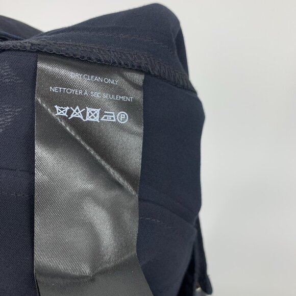 Anthropologie Pants Silk Organza Wide Leg Tie Waist Black NWT - Picture 9 of 14